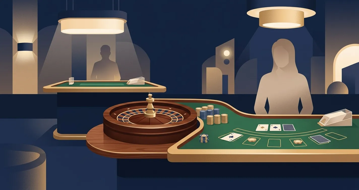 Vegas Hero live casino UK: roulette, cards and game show tables